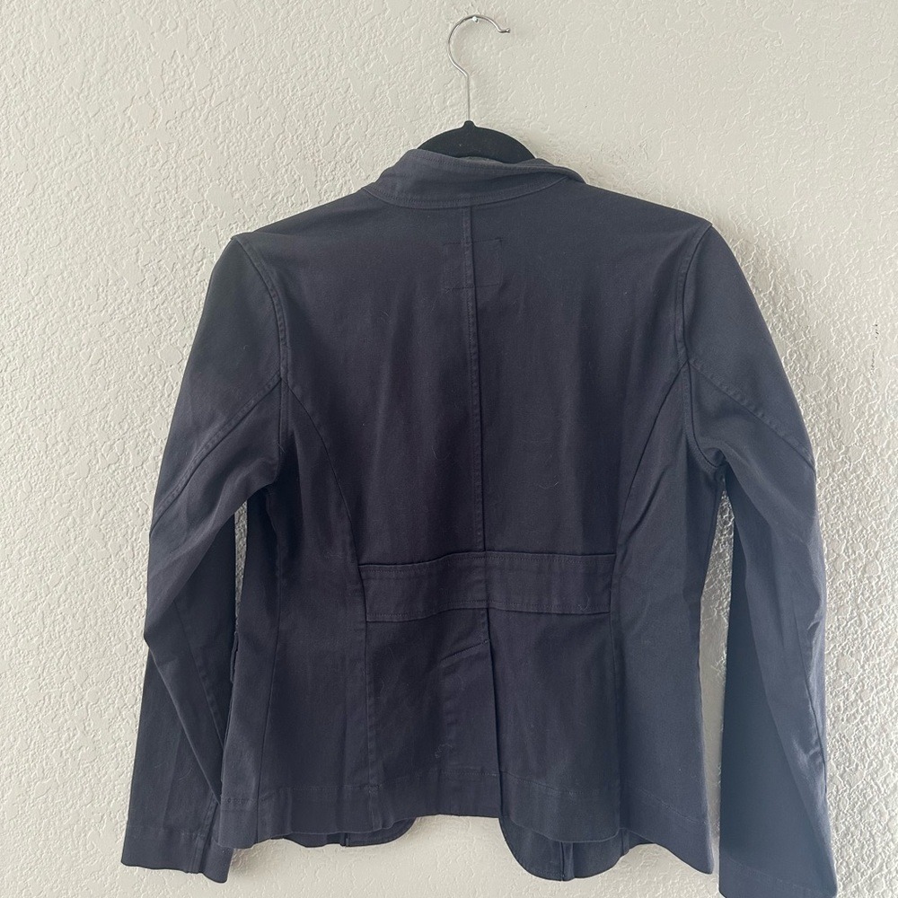 Rails Afton Jacket XS Black Cotton Blend Utility Military Style - Picture 4 of 4